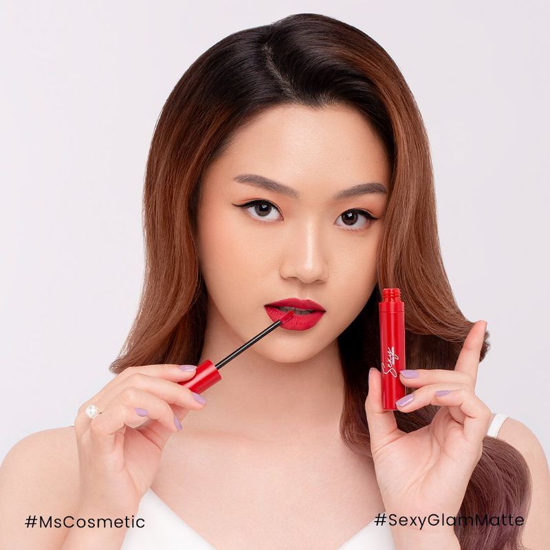 SEXY GLAM MATTE LIPSTICK LIP CREAM MS GLOW