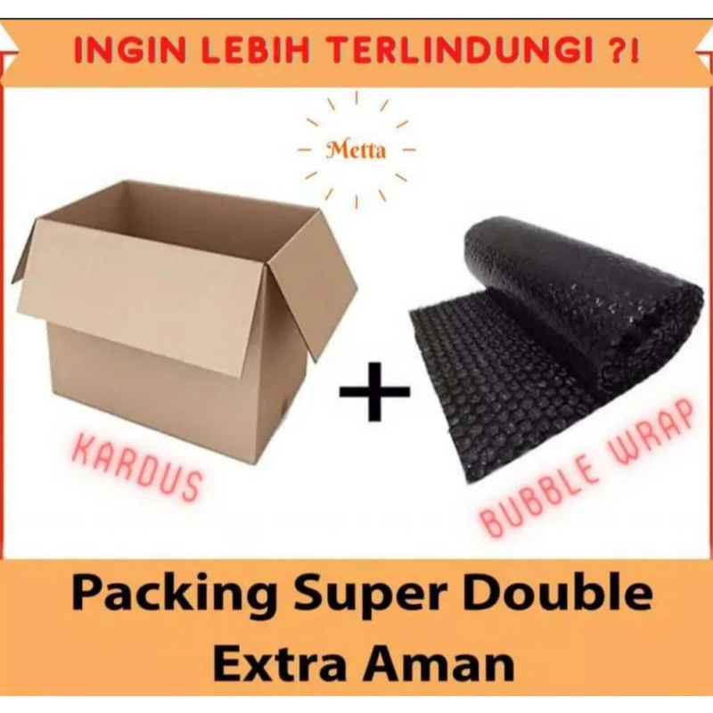 

PACKING TAMBAHAN DUS + BUBLE WRAP