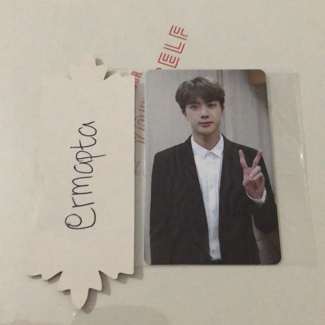 BTS MEMORIES 2018 photocard Jin