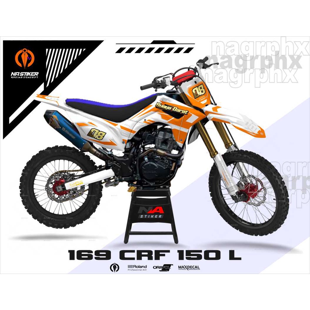 DECAL HONDA CRF 150L FULLBODY SIMPEL CRF-169