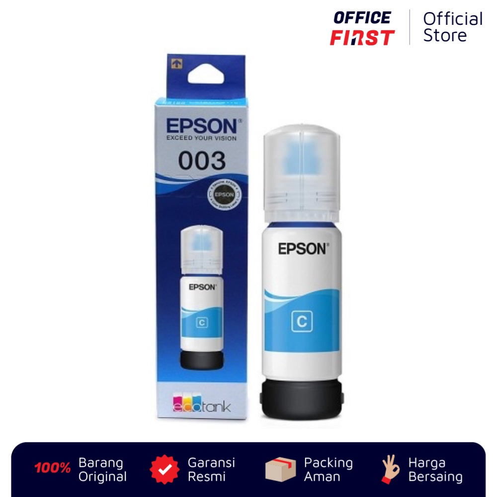 Tinta EPSON 003 Warna Color / L5190 L3150 L3110 L1110 L3100 L3101