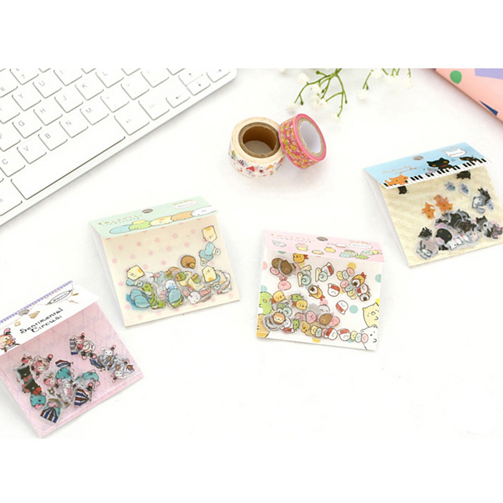 【HOT SALE】80Pcs/Bag Kawaii Sumikko Gurashi Decorative Stickers DIY Scrapbooking Paper Diary Album Computer Notebook Decoration