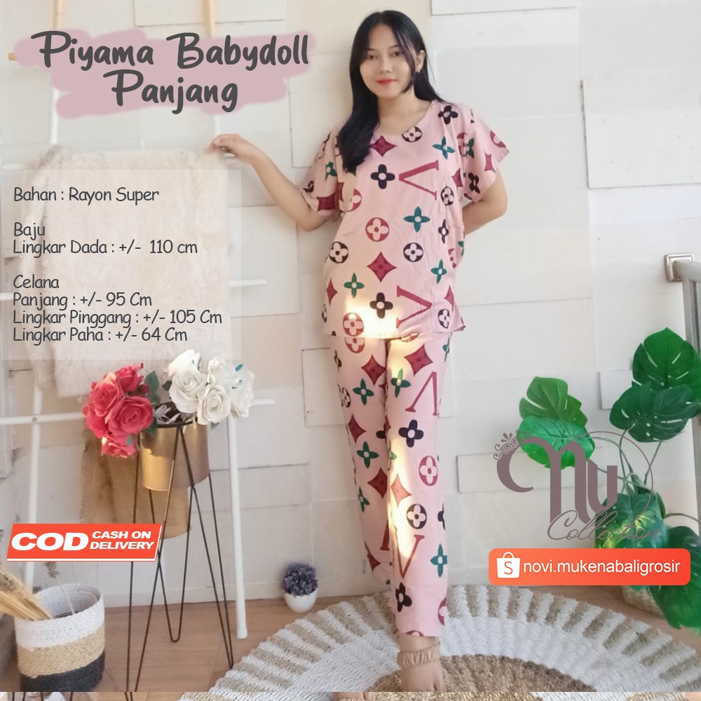 PIYAMA BABYDOLL PANJANG