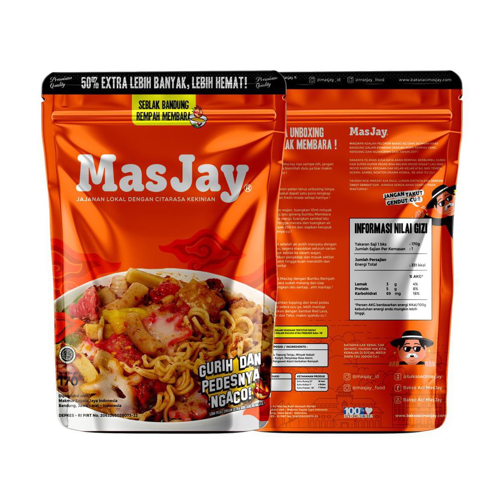 

Terlaris New Product Seblak Membara Instan | Masjay Food