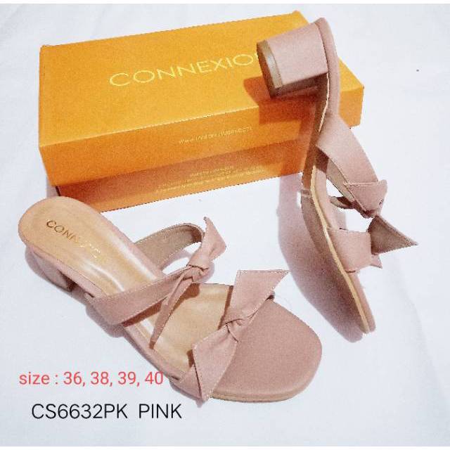 Sepatu Selop Wanita  Connexion  Shopee Indonesia