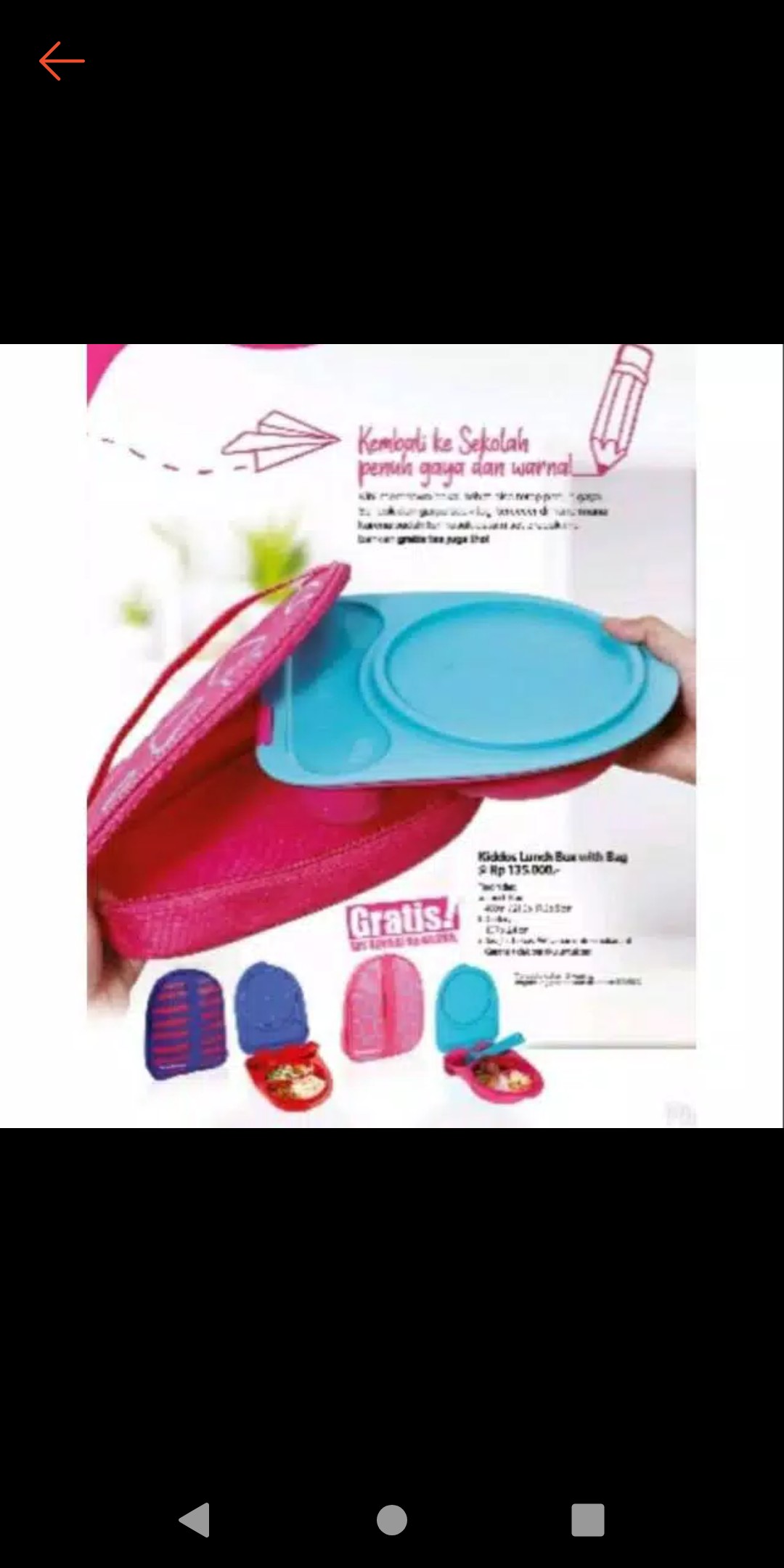 Kiddos Lunch Set