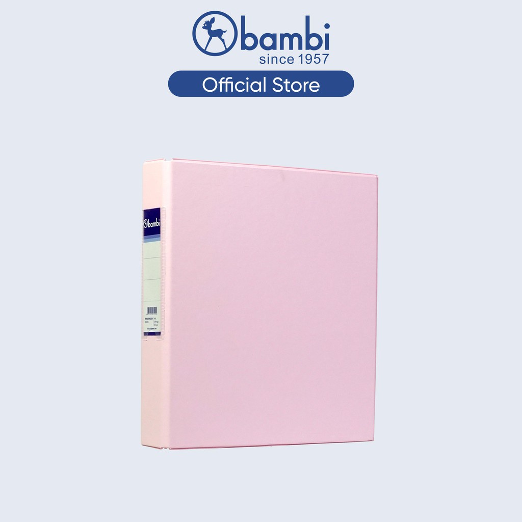 

Bambi Ring Binder A5 3 Ring Type D All Color Jumbo Size 30 mm Original
