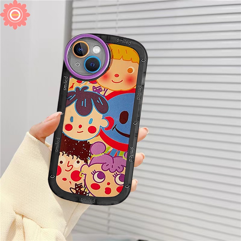 Soft Case TPU Motif Kartun Graffiti Untuk Samsung A50 A32 A50s A30s A13 A03s A51 A52 A22 A12 A53 A33 5G A20s A03 A52s A31 A11 M22 M32