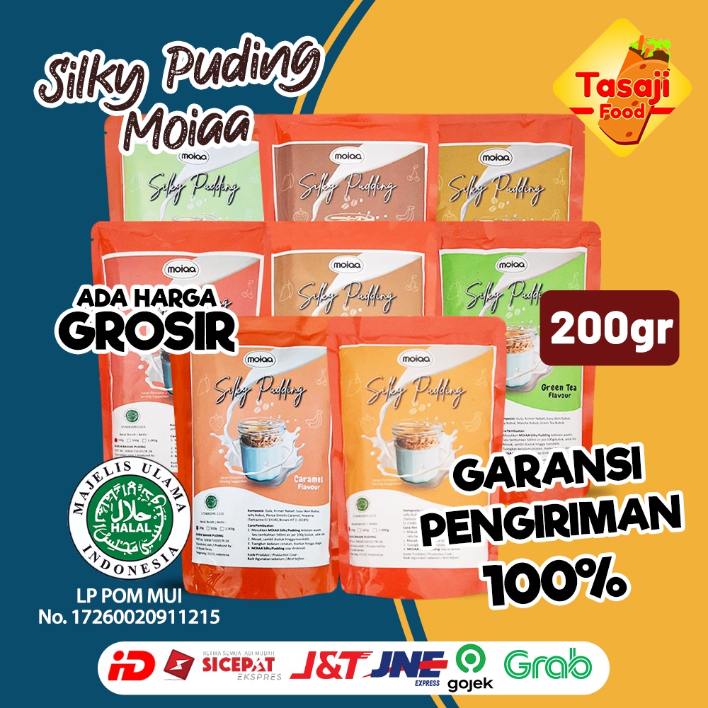 BUBUK PUDING PUYO / SILKY PUDING MOIAA / PUDING SUTRA 200 GR