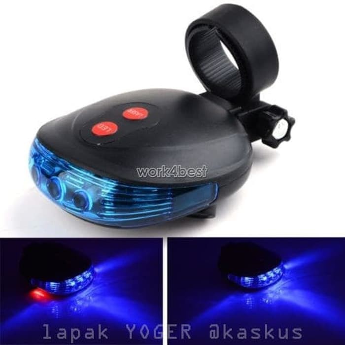 Lampu sepeda laser belakang LED-1