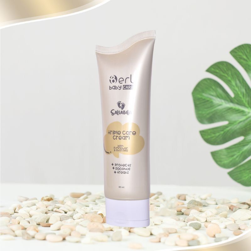 Triple Care Cream / Cream Bayi Ruam Popok / Cream Gatal Bayi / Babycare Salsabila / Baby Care