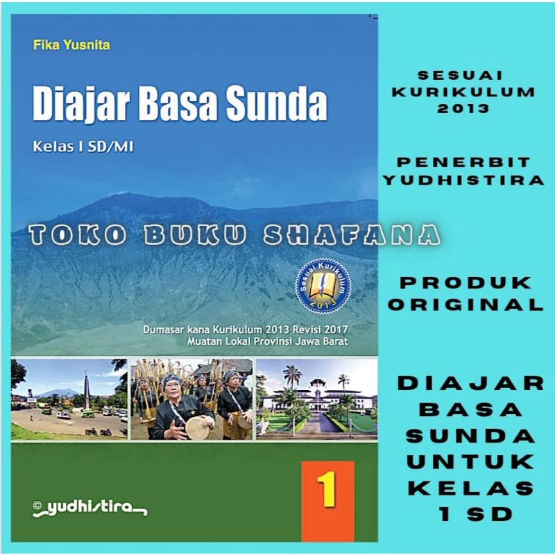 BUKU DIAJAR BASA SUNDA KELAS 1 2 3 4 5 6 SD/MI YUDHISTIRA KURIKULUM 2013