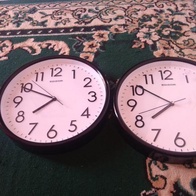 Jam Dinding Edison Edw 315t Detak Movement Diameter 31cm Best Seller