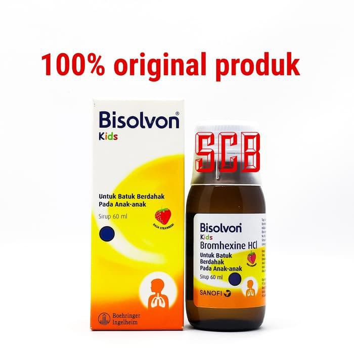 

ORIGINAL BISOLVON KIDS SYRUP / SIRUP BISOLVON KIDS KECIL 60ML !!!!