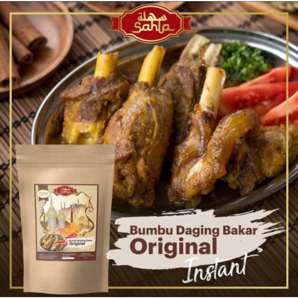 

Bumbu Masak Instan Sahla Daging Bakar Original (Daging mentah 1000 Gr)