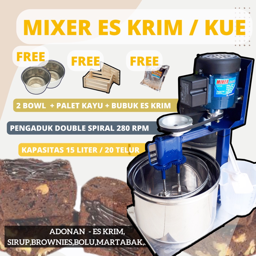 Jual Mesin Adonan Kue Dan Roti Mixser Roti Liter Mixer Buat Adonan Kue Shopee Indonesia