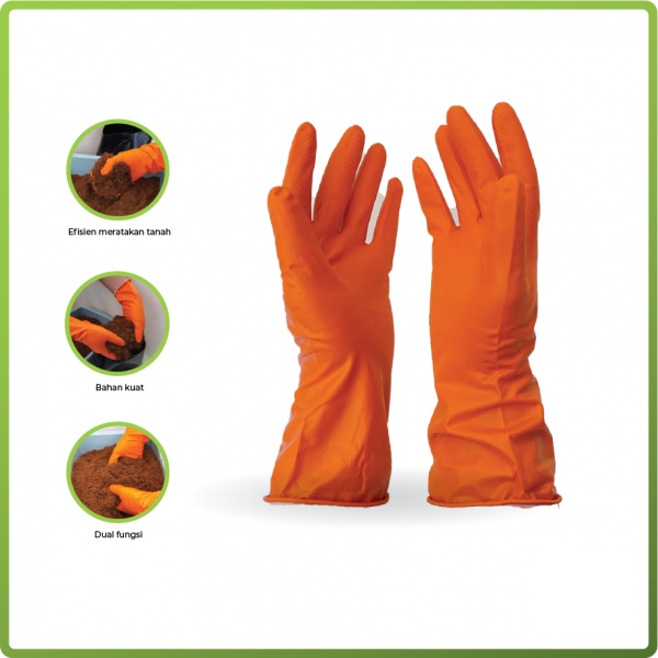 Sarung Tangan Karet Berkebun