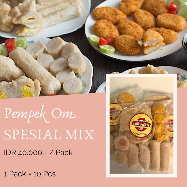 

Pempek Special Mix frozen pack