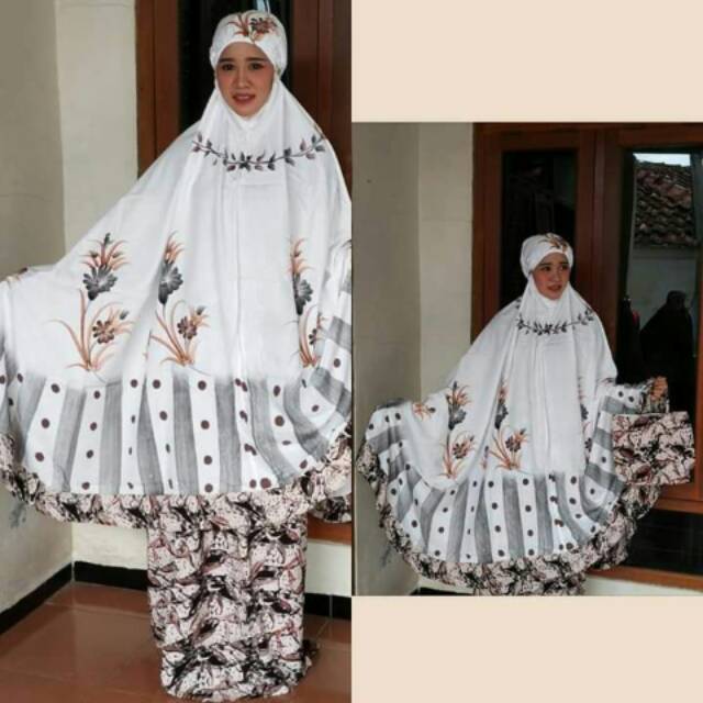 Mukena/Rukuh Lukis Cap Besar/Jumbo "Chiella Batik" Rp 140.000