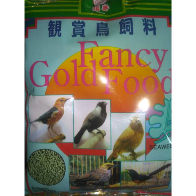 Jual FANCY GOLD FOOD 250Gr makanan burung cendet,Kacer,jalak,trucuk dll | Shopee Indonesia
