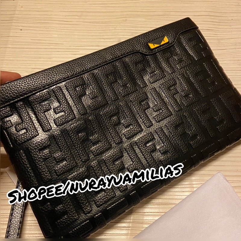 Clutch Fendi Import premium Clutch pria clutc fendi pria handbag fendi