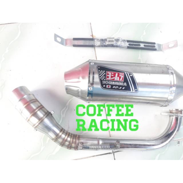 ((PRODUCK BARU)) Knalpot racing YOSHIMURA R11 MONSTER titan