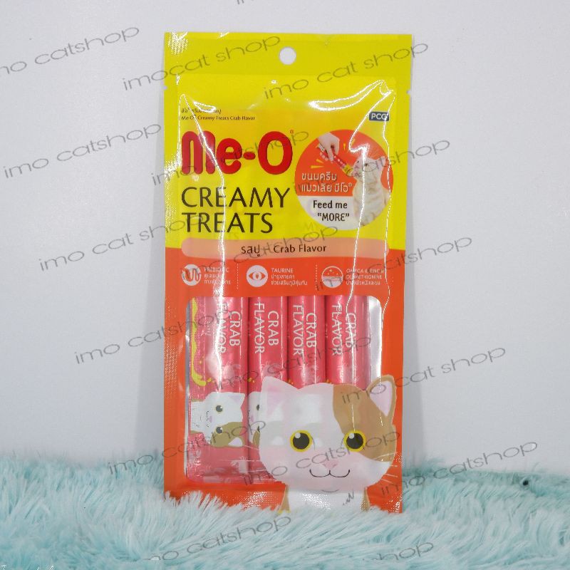 Meo creamy liquid treats cemilan kucing