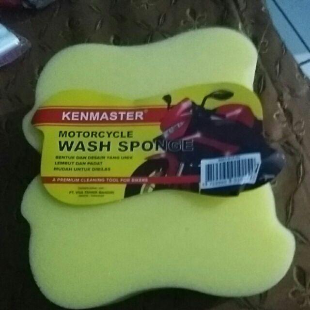 Kenmaster Wash Sponge - Busa Pencuci Motor Isi 2 Pcs