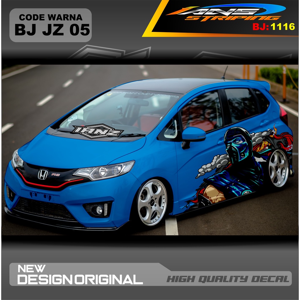 STIKER DECAL MOBIL JAZZ / STIKER MOBIL BRIO / DECAL STIKER MOBIL SWIFT / STIKER MOBIL TOYOTA / DECAL STICKER MOBIL / STIKER YARIS AYLA