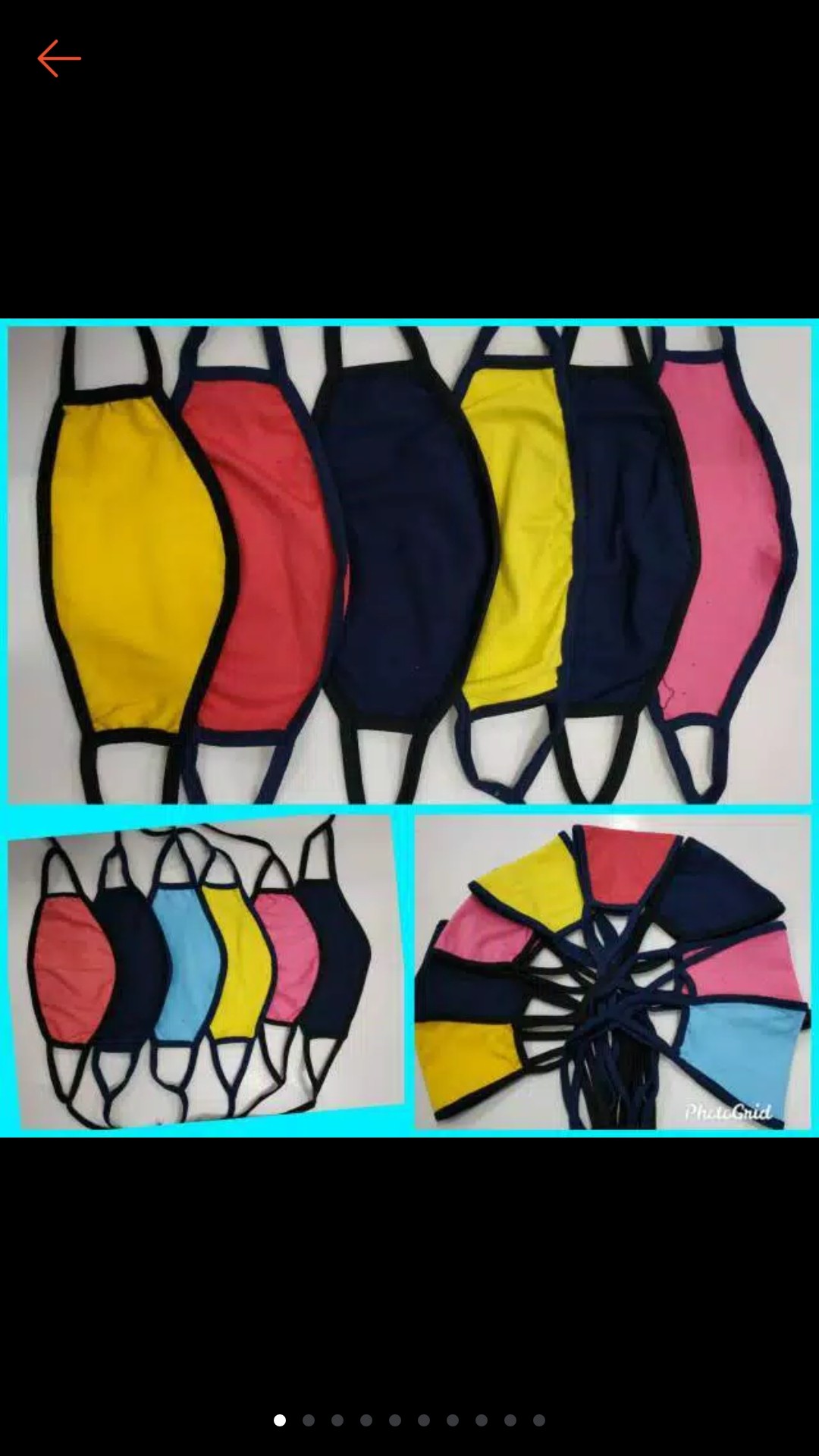 Masker Kain Tali 2 Lapis Dan Pocket Bisa Isi Tissue