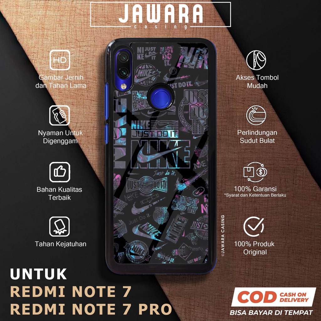 Case Redmi Note 7 Note 7 Pro Casing Redmi Note 7 Note 7 Pro Jawara Casing [NK01] Case Glossy Case Ae