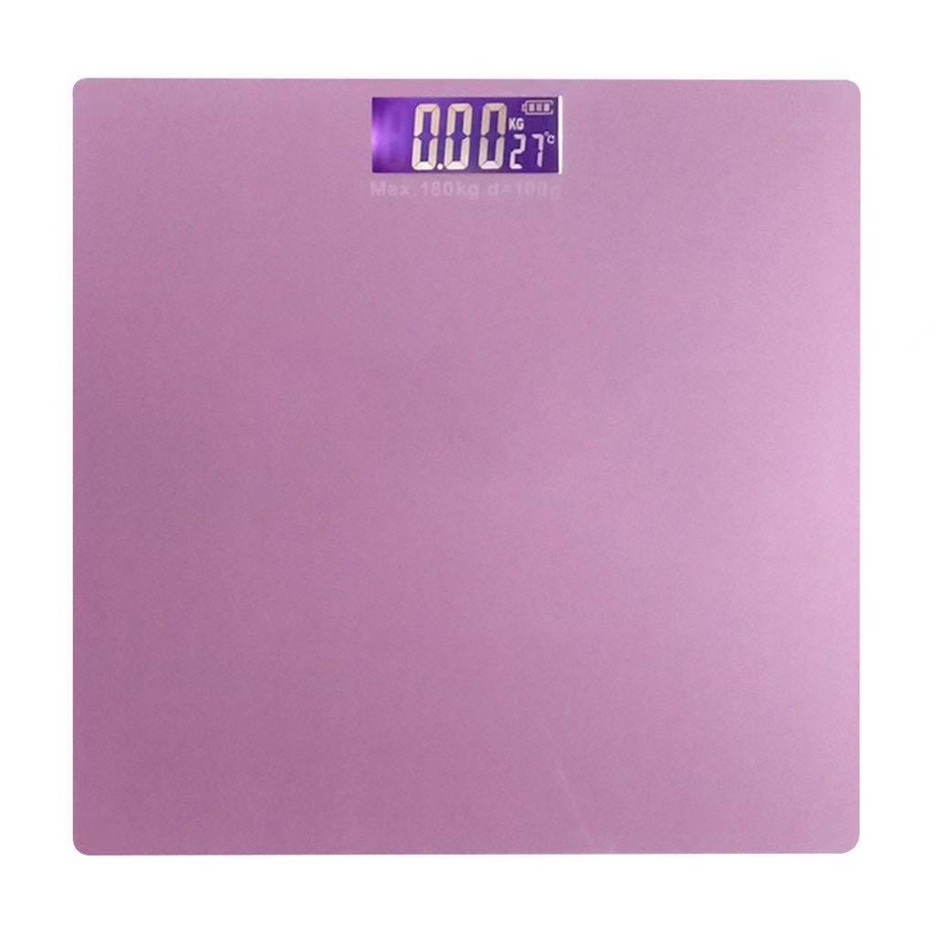 【COD】Viqoo Timbangan Badan Digital With USB Charging Anti Pecah Weight Body Fat Scale With LCD 180KG