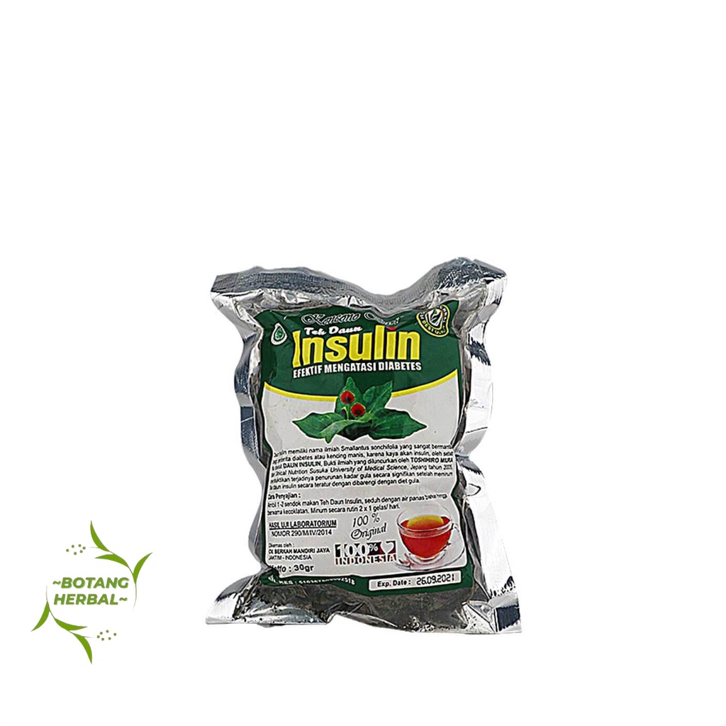 

Teh Daun Insulin Curah KENCONO SARI 30gr / Original Asli
