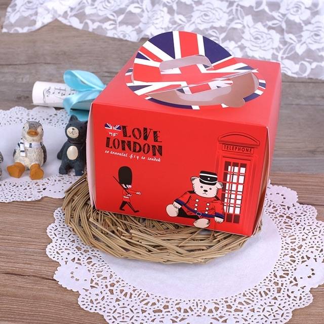 Kotak kue ukuran 25x25 / Box cake ultah mewah