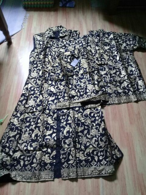 Maura Couple - Sania Ruffle Batik Couple