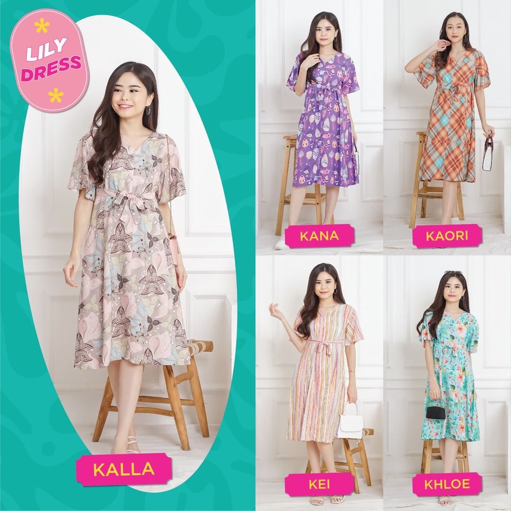 IFANI || LILY DRESS || KUDAMAS COUTURE || SEASON BARU || PREMIUM || TERMURAH || KEKINIAN || VIRAL LD