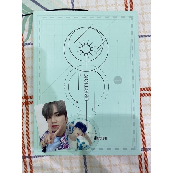 (baca deskripsi) UP10TION album the moment of illusion moment ver. unsealed
