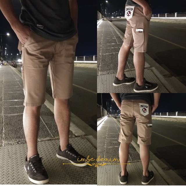 CELANA CHINO POCKET PENDEK