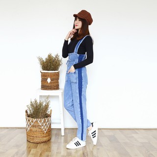 Ov Jili Snow jumpsuit jeans wanita  baju  kodok  wanita  murah 