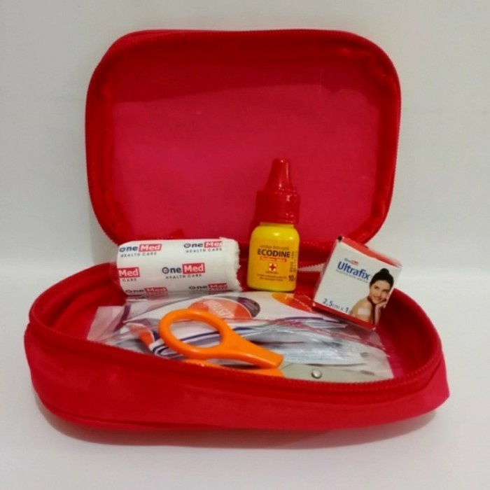 First Aid Kit Onemed Bag Tas P3K Mini Kotak Pertolongan Pertama