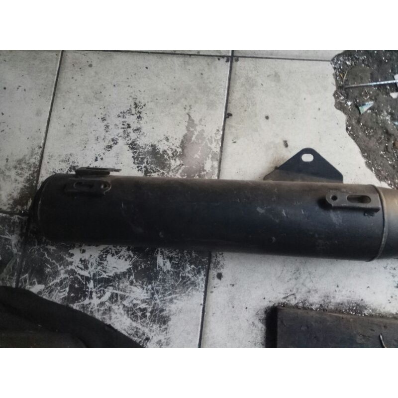 knalpot mega pro primus standar, mulus orisinil knalpot megapro