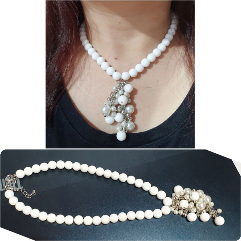 Kalung Premium Quality Anti karat anti alergi Kalung Branded Band  mix Silver925 perak Ts02439