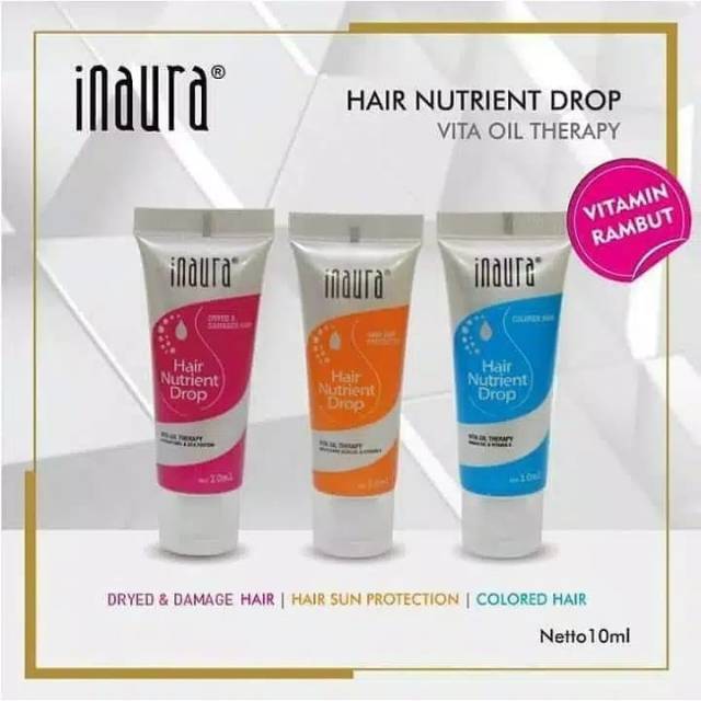 INAURA Hair Nutrient Drop 10ml - Vitamin Rambut