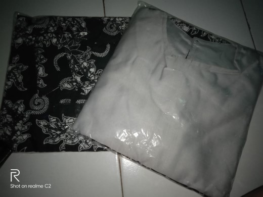 Maura Couple - Sania Ruffle Batik Couple