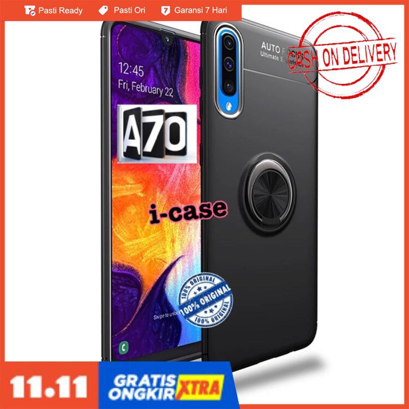 Samsung A70 A 70 Soft Case Autofocus With i-ring Original