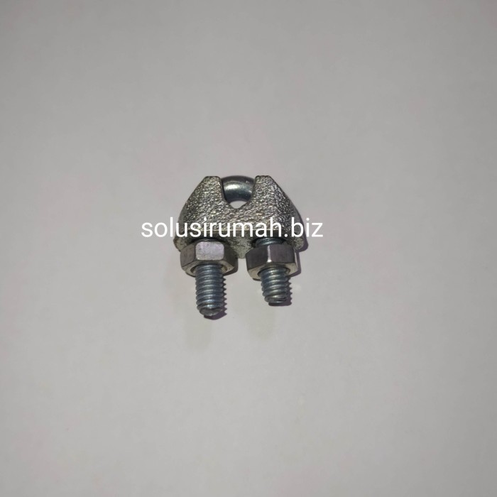 KLEM U JAKET CROM 3MM OR 1/8 BOLT U JACKET 3 MM CLAMP KAWAT