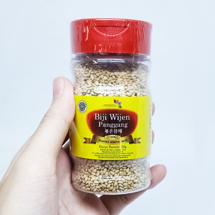 

Q12 Roasted Sesame Seeds 50 Gram - 100% Biji Wijen Panggang Halal Dw51qs