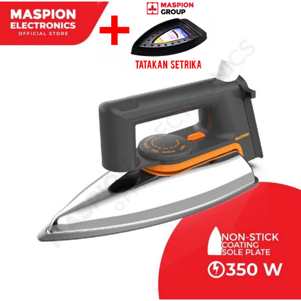 Setrika Maspion HA 110 Electric Iron Maspion 110 Setrika Listrik Maspion Mirip Philips 1172