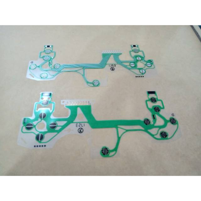 Pcb stik stick Ps4 ori new light bar Hijau / Mika stik Ps4 slim ori new light bar