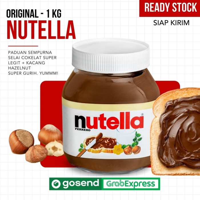 

NUTELLA - 1KG (READY STOCK)
